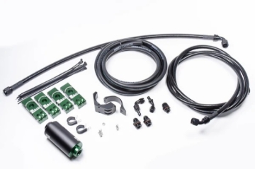 Picture of Radium Engineering Toyota Supra MK4 Fuel Hanger Plumbing Kit w/ Stainless Filter