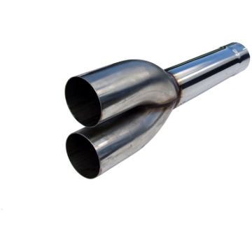 Picture of MBRP Universal (not 6.4L Ford Chevy LMM or 6.6L Dodge) Dual Muffler Delete Pipe 4 Inlet /Outlet 27