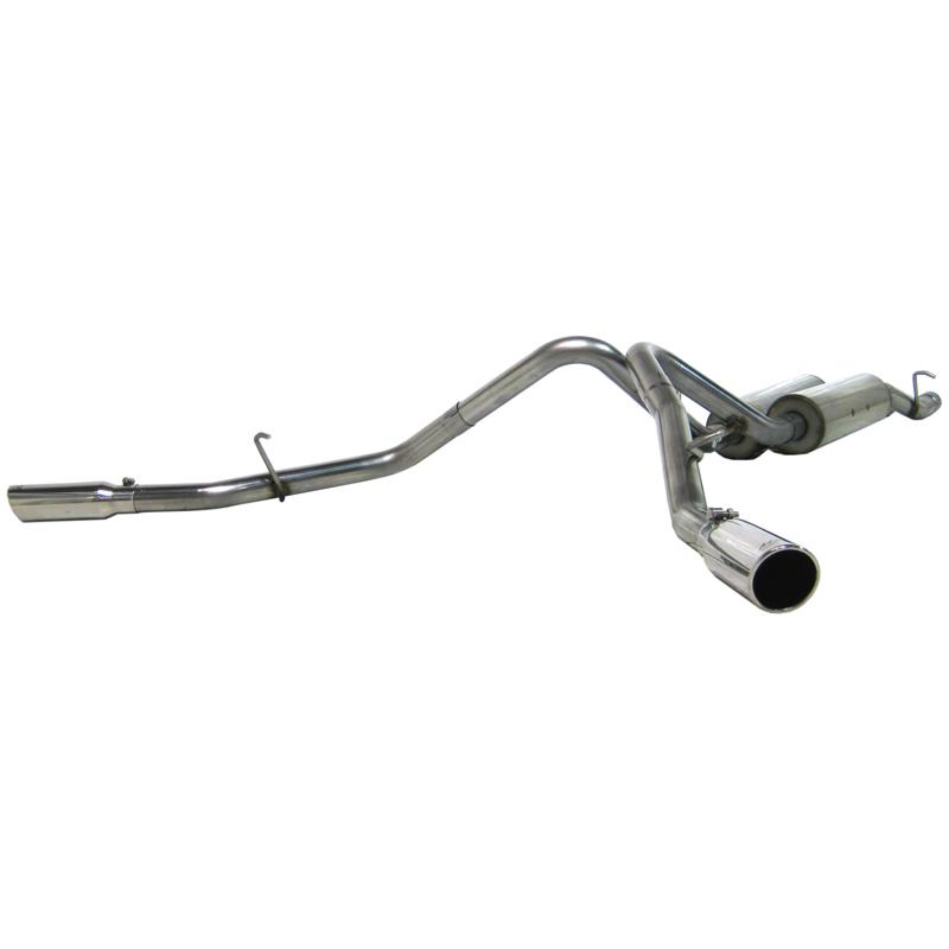 Picture of MBRP 2003-2007 Chev/GMC 1500 HD Classic 6.0L CC-SB Cat Back Dual Split Side