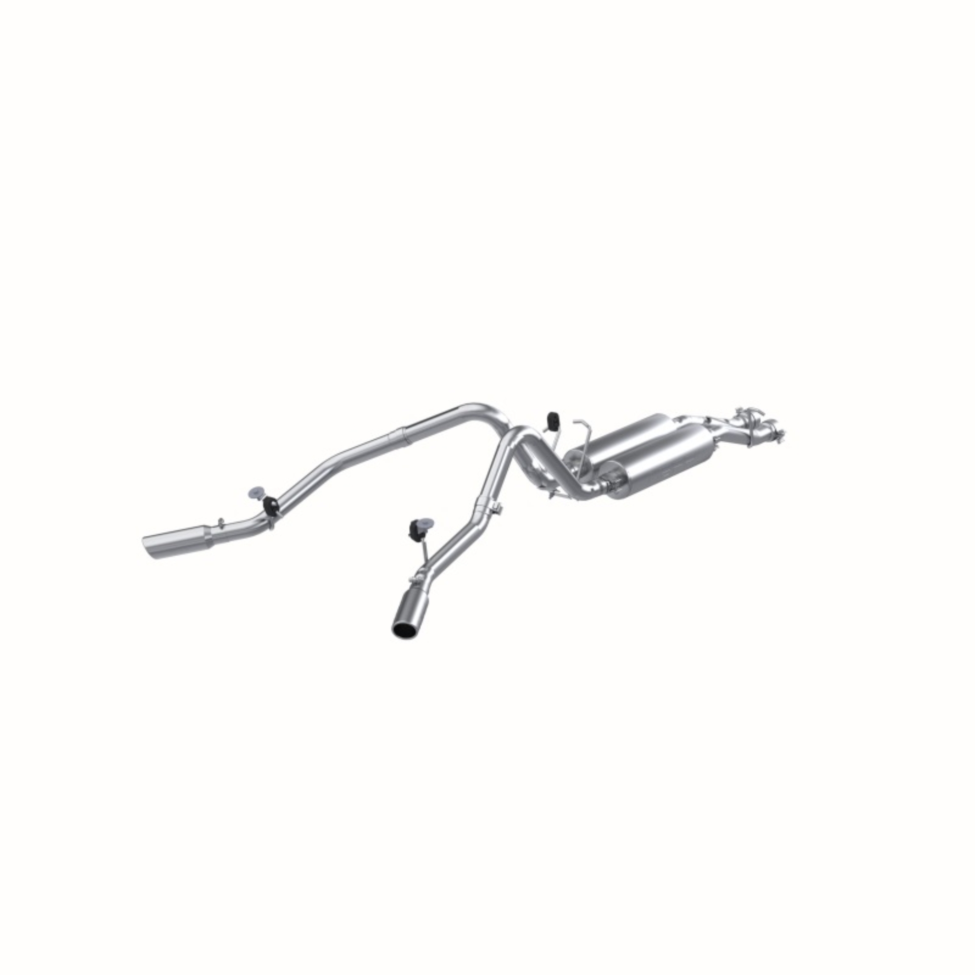 Picture of MBRP 2003-2007 Chev/GMC 2500 HD 6.0L CC-SB Cat Back Dual Split Side