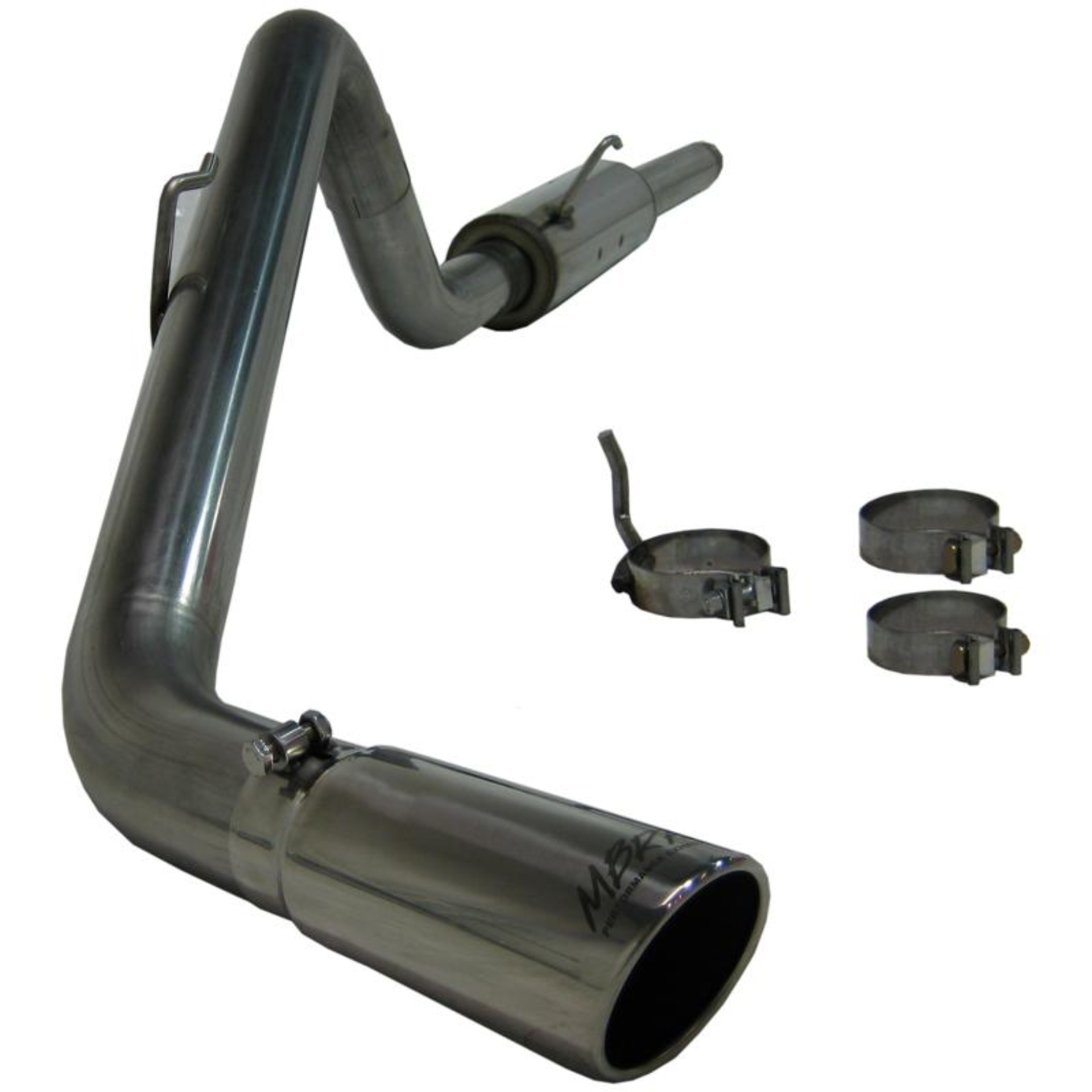 Picture of MBRP 2004-2005 Dodge Ram Hemi 1500 5.7L SC/CC-SB Cat Back Single Side