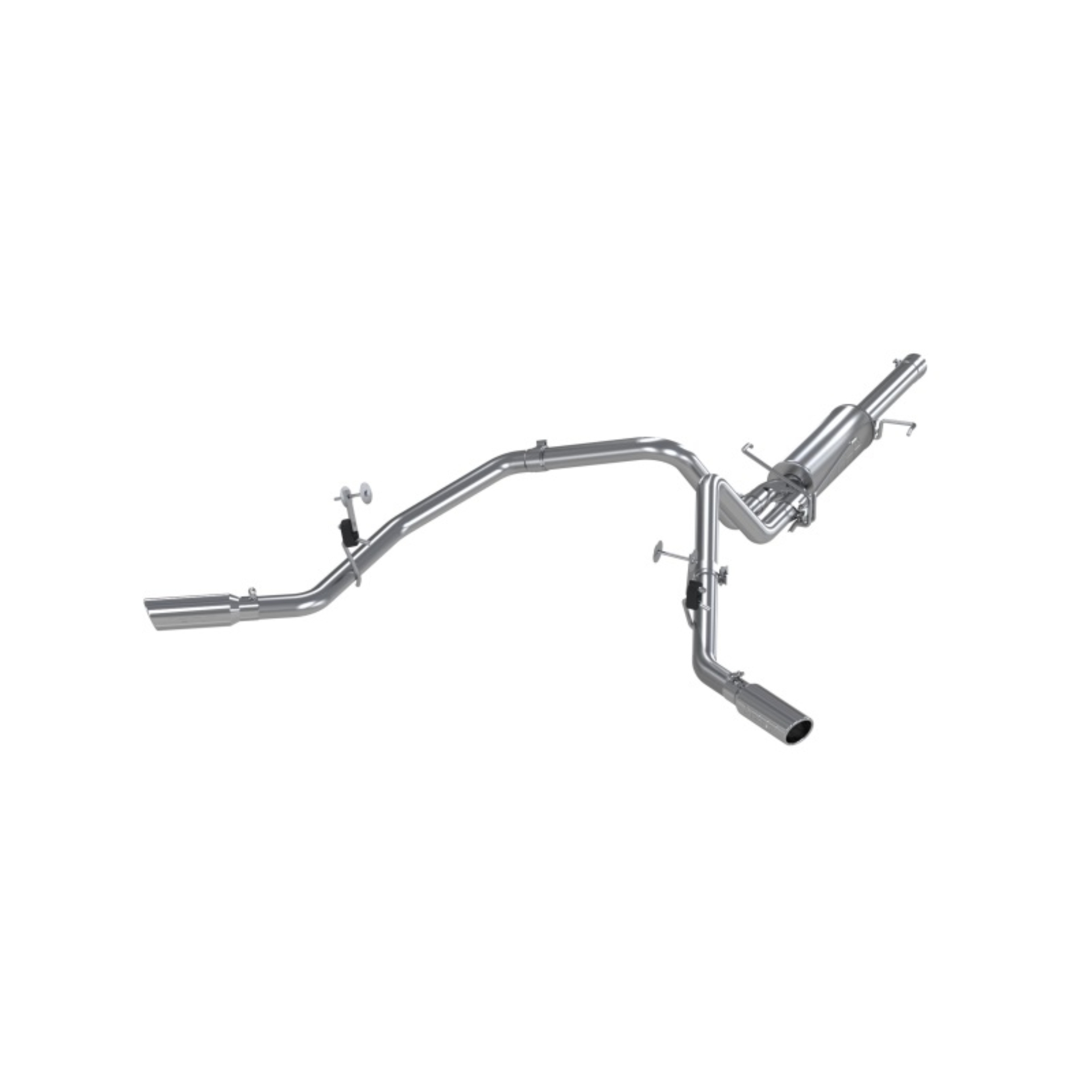 Picture of MBRP 2003 Dodge Ram Hemi 1500 5.7L SC/CC-SB Cat Back Dual Split Side