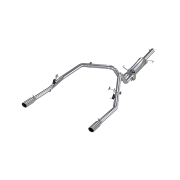 Picture of MBRP 2003 Dodge Ram Hemi 1500 5.7L SC/CC-SB Cat Back Dual Split Rear