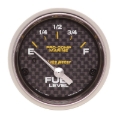 Picture of Autometer Marine Carbon Fiber 2-1/16in 240-33 Ohms Electric Fuel Level Gauge