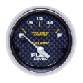 Picture of Autometer Marine Carbon Fiber 2-1/16in 240-33 Ohms Electric Fuel Level Gauge