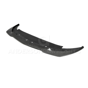 Picture of Anderson Composites 2015-2018 Ford Mustang Shelby GT350R Carbon Fiber Front Splitter (1 PC)