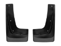 Picture of WeatherTech 2018+ Chevrolet Traverse No Drill Mudflaps - Black