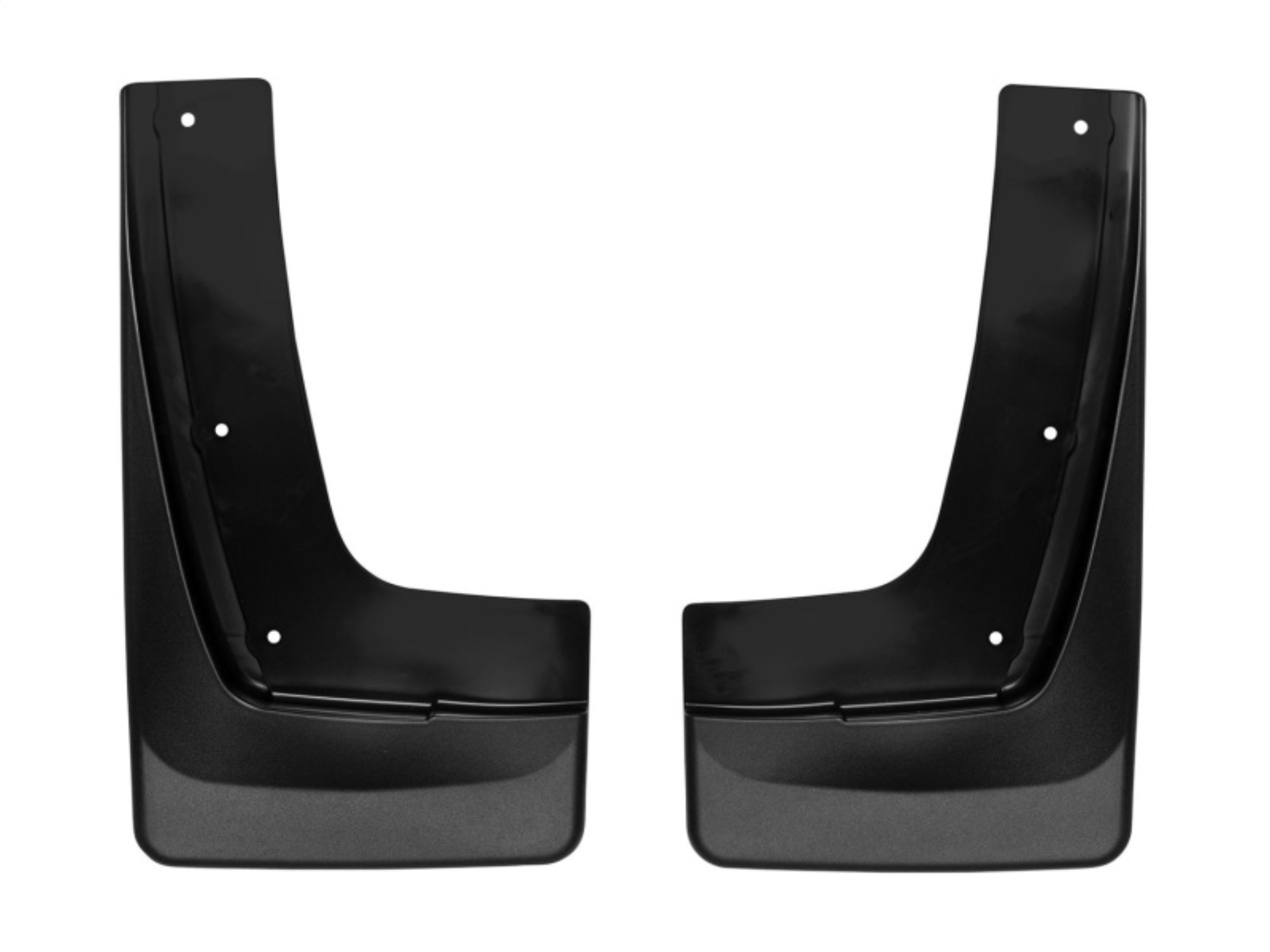 Picture of WeatherTech 2018+ Chevrolet Traverse No Drill Mudflaps - Black