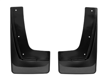 Picture of WeatherTech 2018+ Chevrolet Traverse No Drill Mudflaps - Black