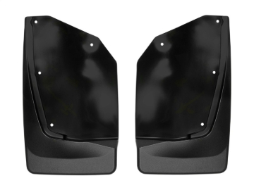 Picture of WeatherTech 2018+ Chevrolet Traverse No Drill Mudflaps - Black