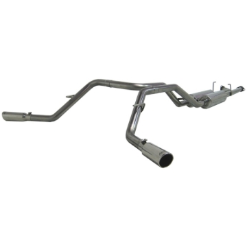 Picture of MBRP 2007-2009 Toyota Tundra 4.7/5.7L V8 DC-Std. & CM-SB Cat Back Dual Side Exit