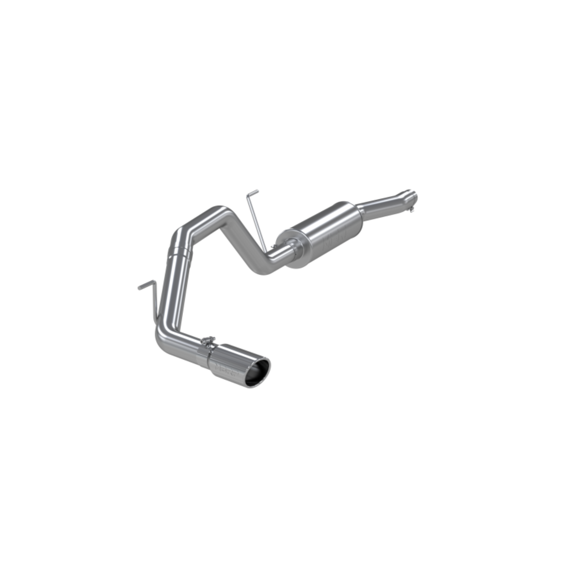 Picture of MBRP 2004-2006 Nissan Titan 5.6L EC/CC Cat Back Single Side