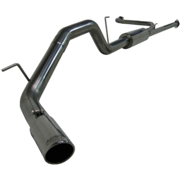Picture of MBRP 2007-2009 Nissan Titan 5.6L EC/CC Cat Back Single Side
