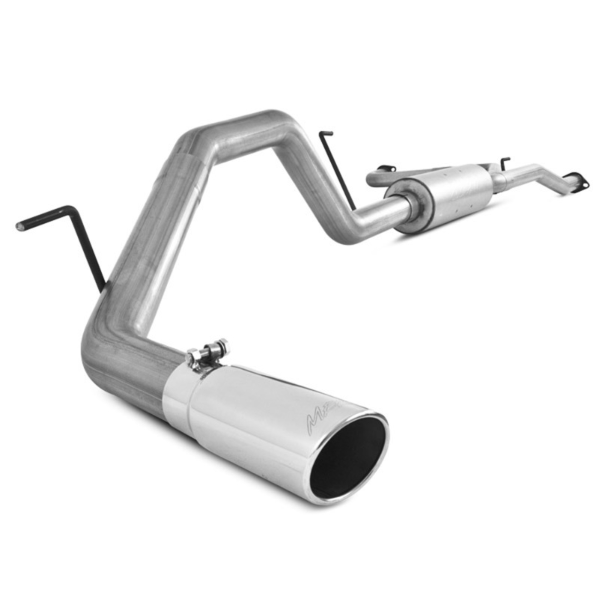 Picture of MBRP 2007-2009 Nissan Titan 5.6L EC/CC Cat Back Single Side