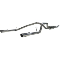Picture of MBRP 2004-2009 Nissan Titan 5.6L EC/CC Cat Back Dual Split Rear