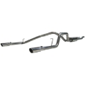 Picture of MBRP 2004-2009 Nissan Titan 5.6L EC/CC Cat Back Dual Split Rear