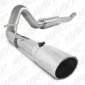 Picture of MBRP 2003-2007 Ford F-250/350 6.0L EC/CC Cat Back Single Side (Stock Cat)