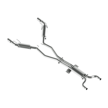 Picture of MBRP 2010 Chev Camaro V8 6.2L Automatic (L99) 3 Dual Cat Back Round Tips T409