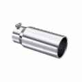 Picture of MBRP Universal Tip 5 O.D. Rolled Straight 4 inlet 12 length