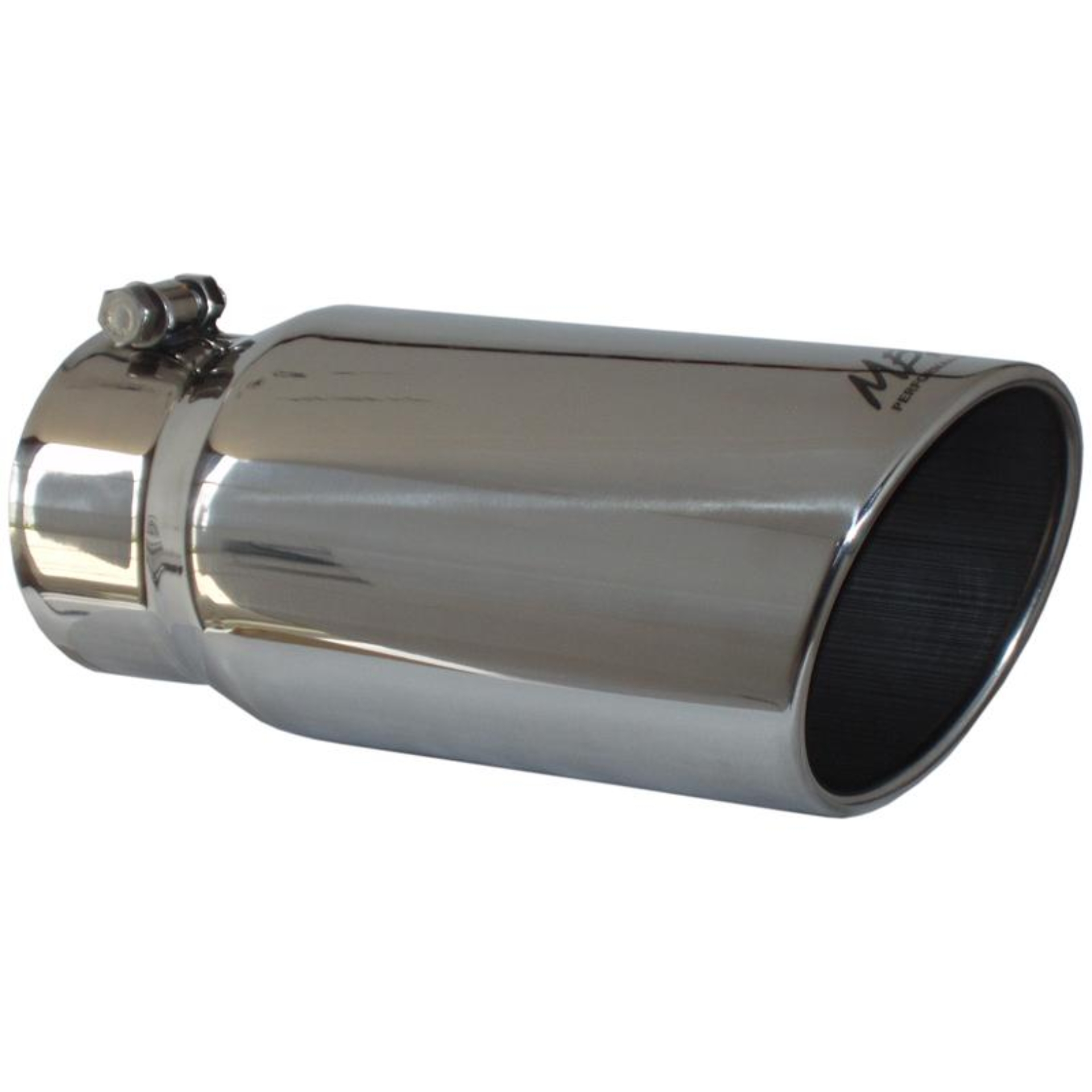 Picture of MBRP Universal Tip 5 O.D. Angled Rolled End 4 inlet 12 length
