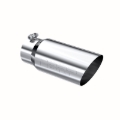 Picture of MBRP Universal Tip 5 O.D. Angled Single Walled 4 inlet 12 length