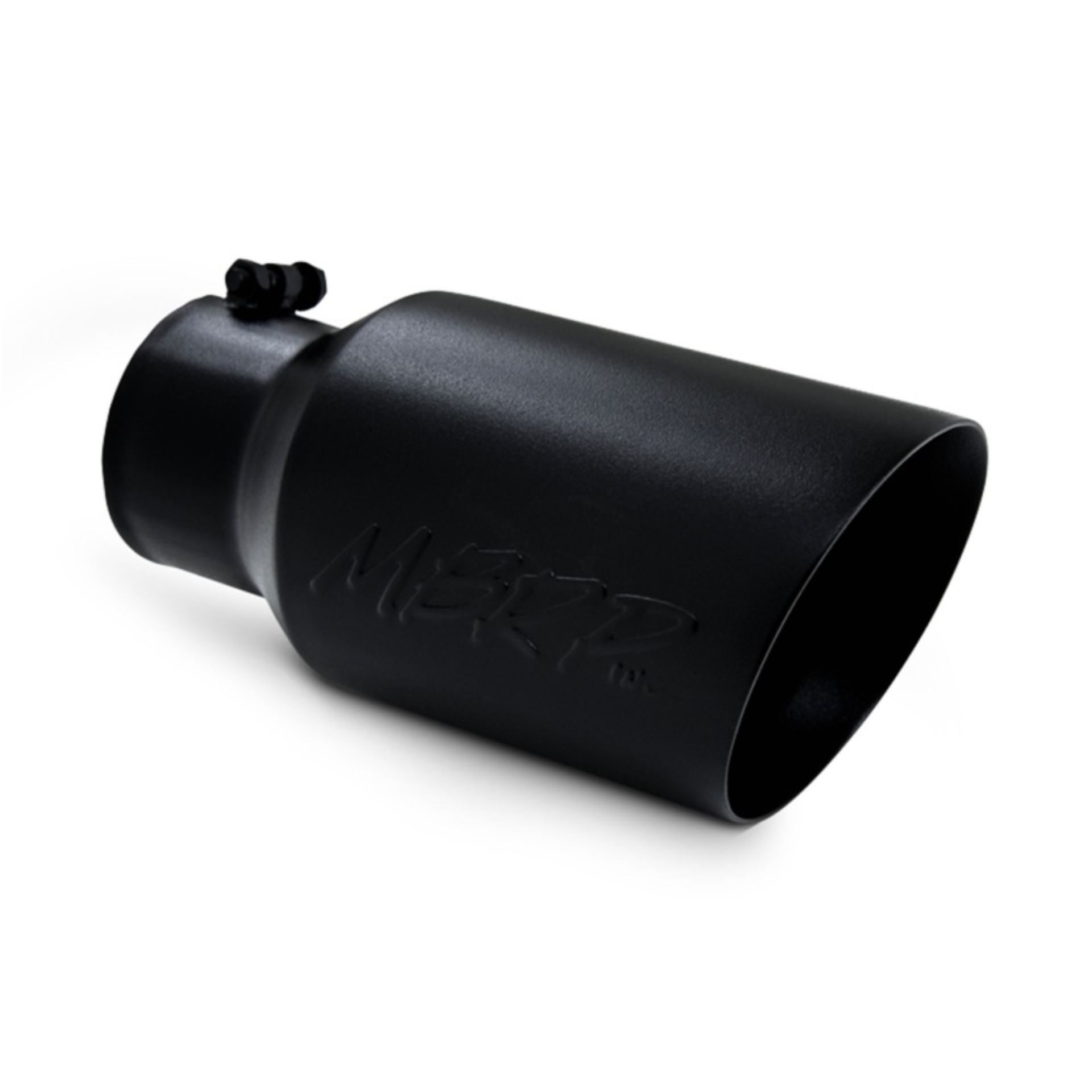 Picture of MBRP Universal Tip 6 O.D. Dual Wall Angled 4 inlet 12 length - Black Finish