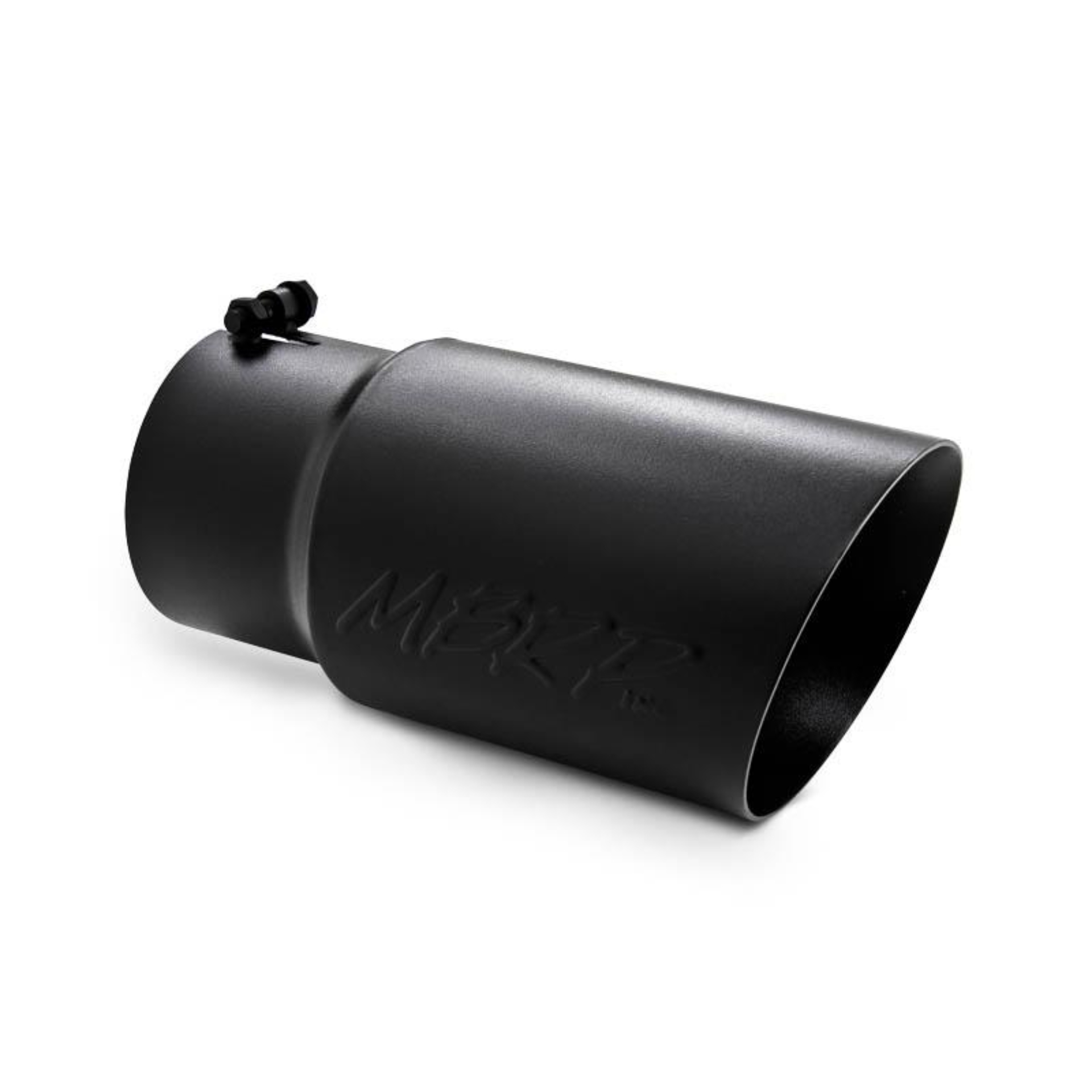 Picture of MBRP Universal Tip 6 O.D. Dual Wall Angled 5 inlet 12 length - Black Finish