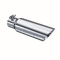 Picture of MBRP Universal Tip 3in O.D. Dual Wall Angled 2 inlet 12 length