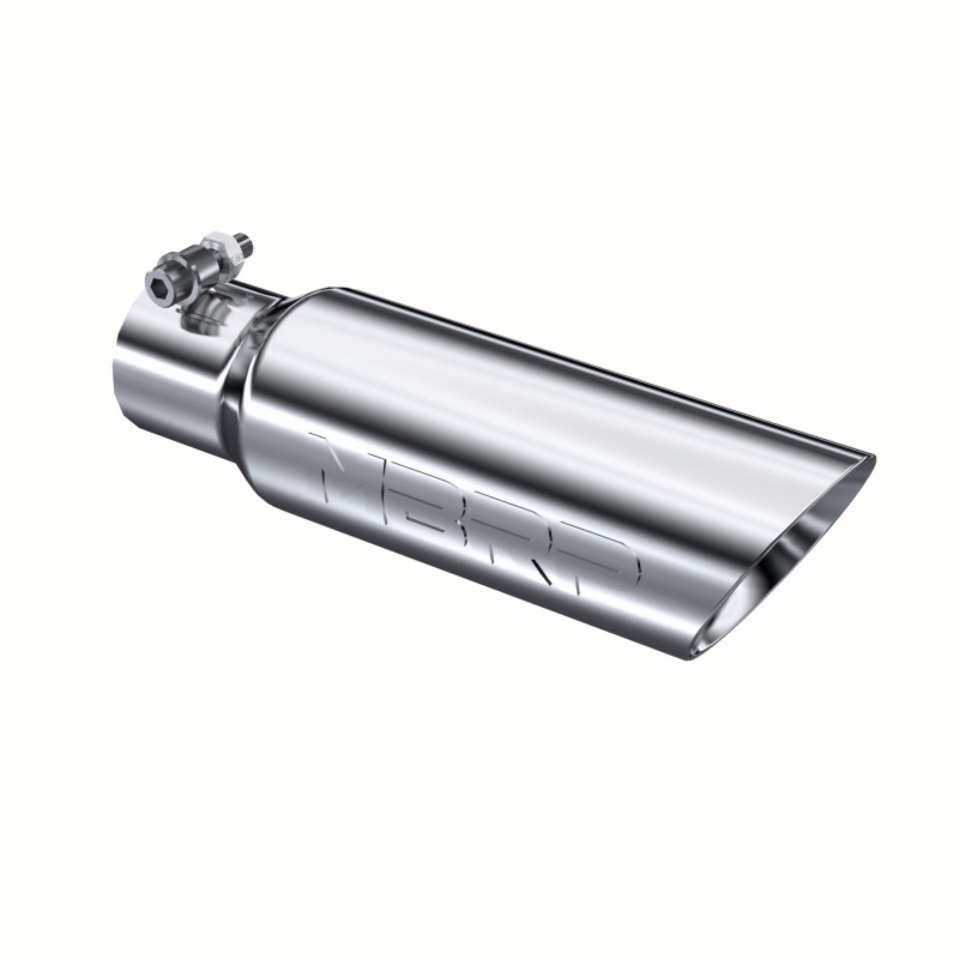 Picture of MBRP Universal Tip 3in O.D. Dual Wall Angled 2 inlet 12 length