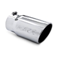 Picture of MBRP Universal Tip 6 O.D. Angled Rolled End 5 inlet 12 length