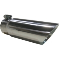Picture of MBRP Universal Tip 3in O.D. Dual Wall Angled End 3 inlet 12 length