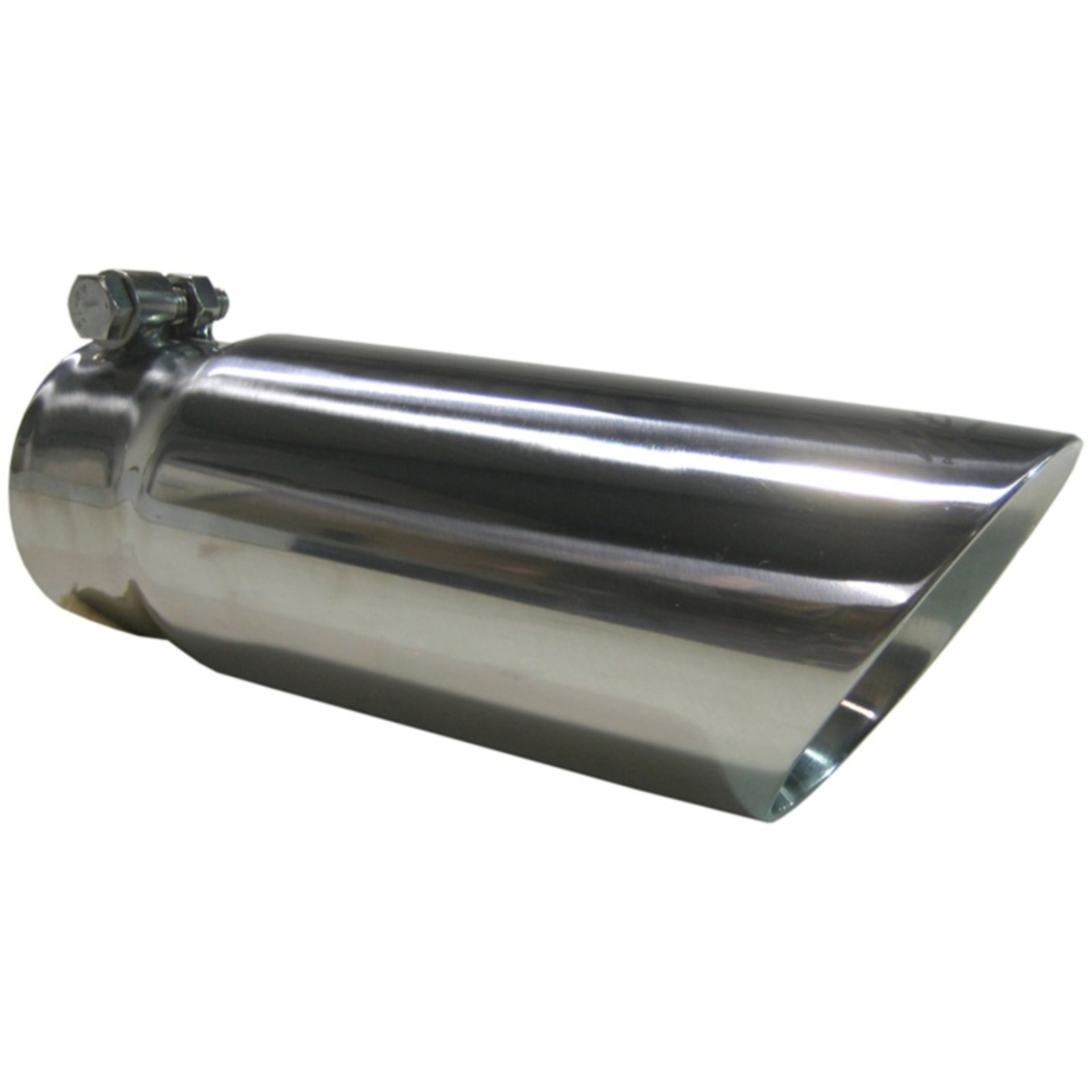 Picture of MBRP Universal Tip 3in O.D. Dual Wall Angled End 3 inlet 12 length