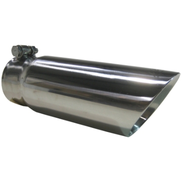 Picture of MBRP Universal Tip 3in O.D. Dual Wall Angled End 3 inlet 12 length