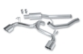 Picture of Borla 09-15 Mitsubishi Lancer Ralliart 2.0L 4cyl MT 6spd AWD Catback Exhaust
