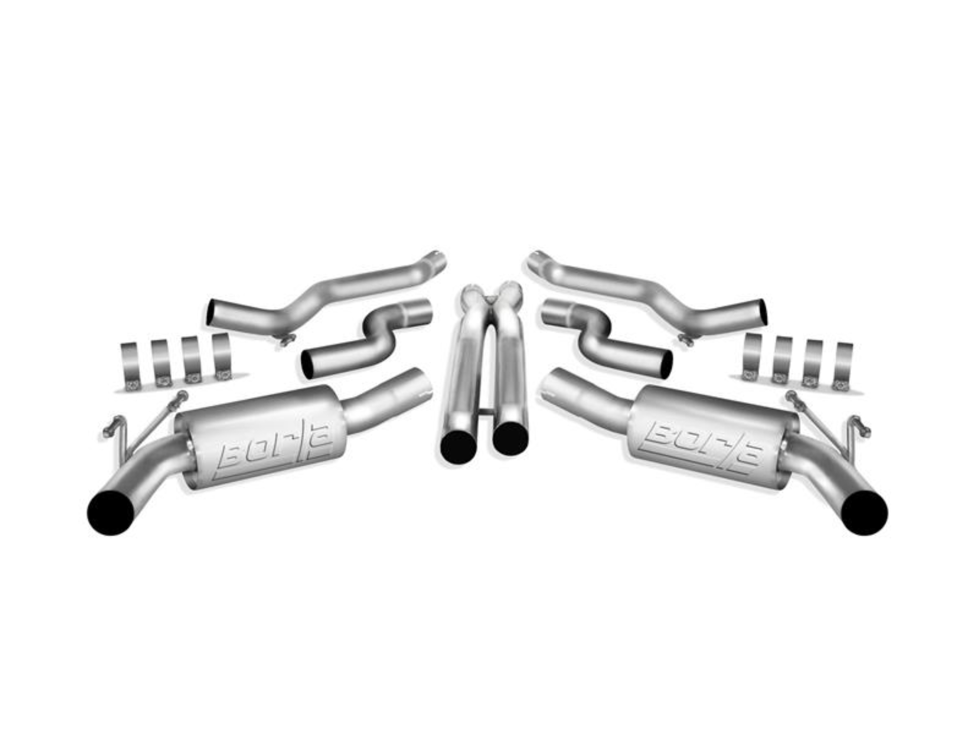 Picture of Borla 10-13 Chevy Camaro SS 6.2L V8 ATAK Catback Exhaust Incl. X Pipe works w/GFX Package