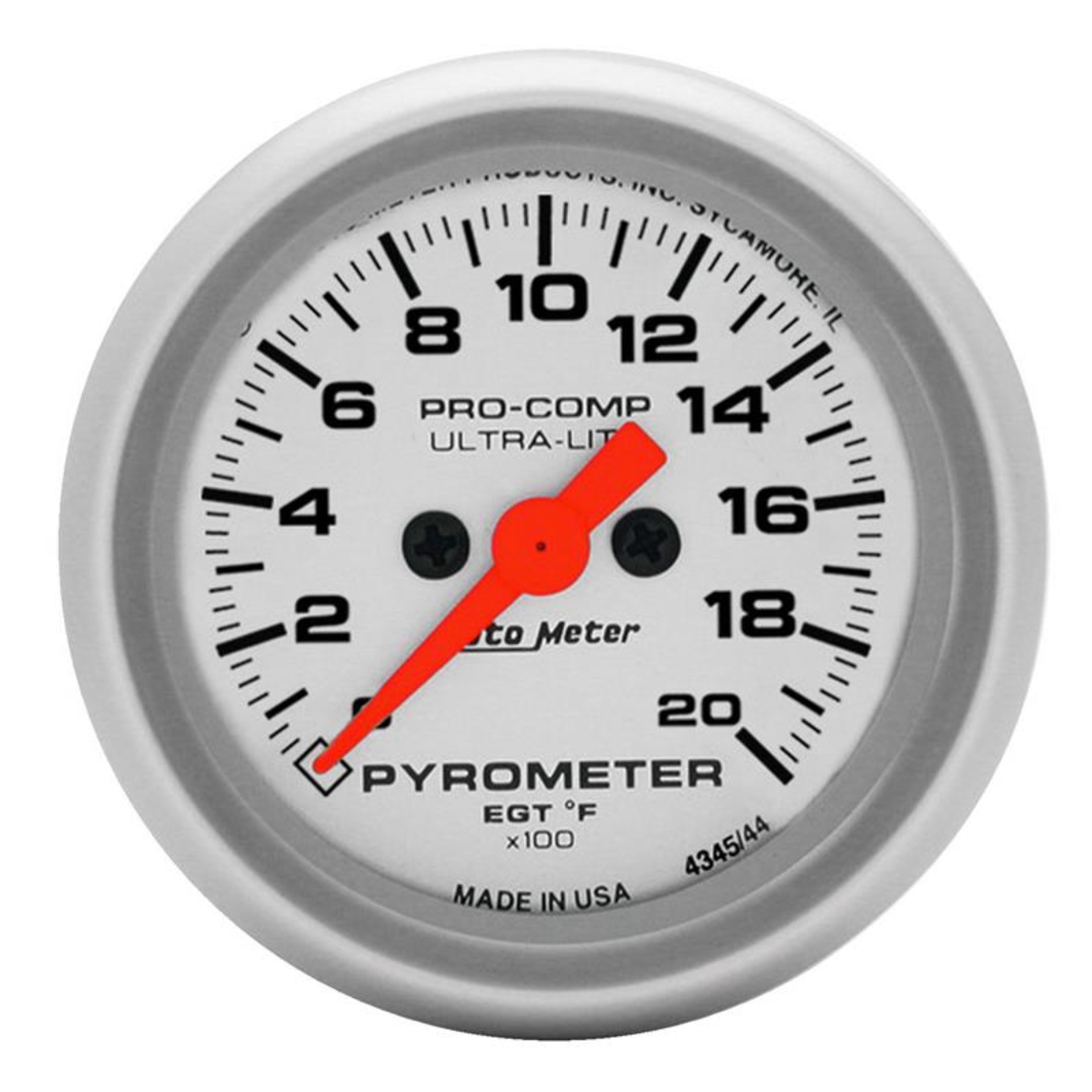 Picture of Autometer Ultra-Lite 52mm 0-2000 Deg F Electronic EGT Kit