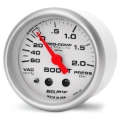Picture of Autometer Ultra-Lite 52mm 60cm/HG-2.0Bar Mechanical Vacuum/Boost Gauge
