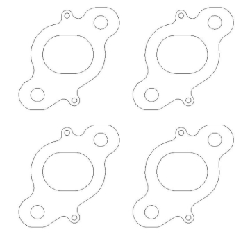 Picture of Cometic Nissan CA18 DET .030 inch DOHC Exhaust Gasket (4 pcs per Kit)