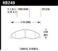 Picture of Hawk 98-02 Camaro/Firebird HP+ Street Front Brake Pads