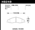 Picture of Hawk 98-02 Camaro/Firebird HP+ Street Front Brake Pads