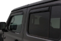 Picture of AVS 2018 Jeep Wrangler Unlimited (4-Door) Ventvisor In-Channel Window Deflectors 4pc - Smoke