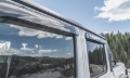 Picture of AVS 2018 Jeep Wrangler Unlimited (4-Door) Ventvisor Outside Mount Window Deflectors 4pc - Smoke