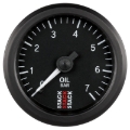Picture of Autometer Stack Instruments 52mm 0-7 BAR M10 (M) Mechanical Oil Pressure Gauge - Black