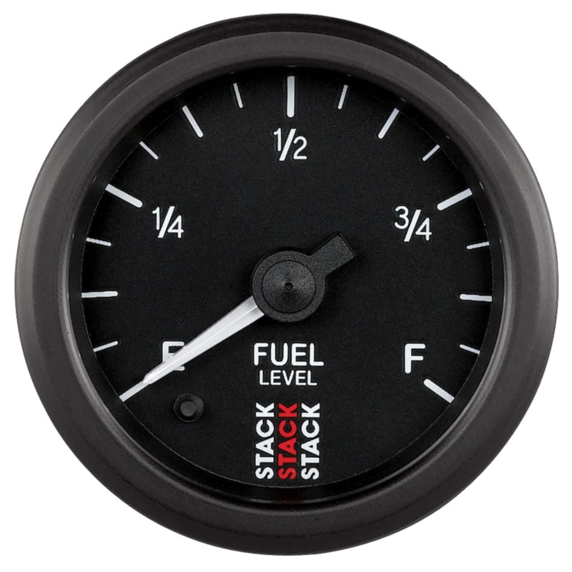 Picture of Autometer Stack Instruments 52mm 0-280 Ohm Programmable Pro Stepper Motor Fuel Level Gauge - Black