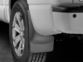 Picture of WeatherTech 2017+ Nissan Titan No Drill Mudflaps - Black (No Fender Flares/Lip Molding)