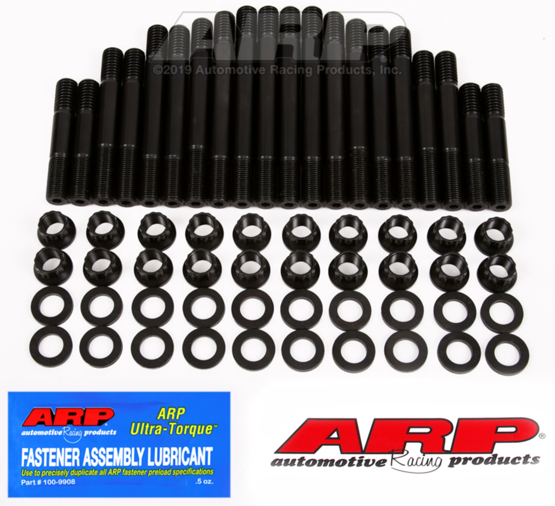 Picture of ARP Pontiac 400-455 w/ Edelbrock D-Port Head Stud Kit