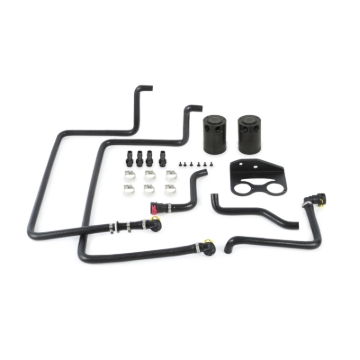 Picture of Mishimoto 15-17 Ford F-150 2.7L EcoBoost Baffled Oil Catch Can - Black