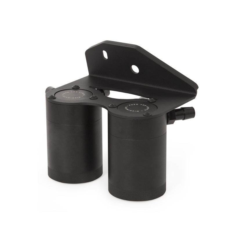 Picture of Mishimoto MM Baffled Oil Catch-Kit Oil Catch Cans - MMBCC-F27T-15SBE