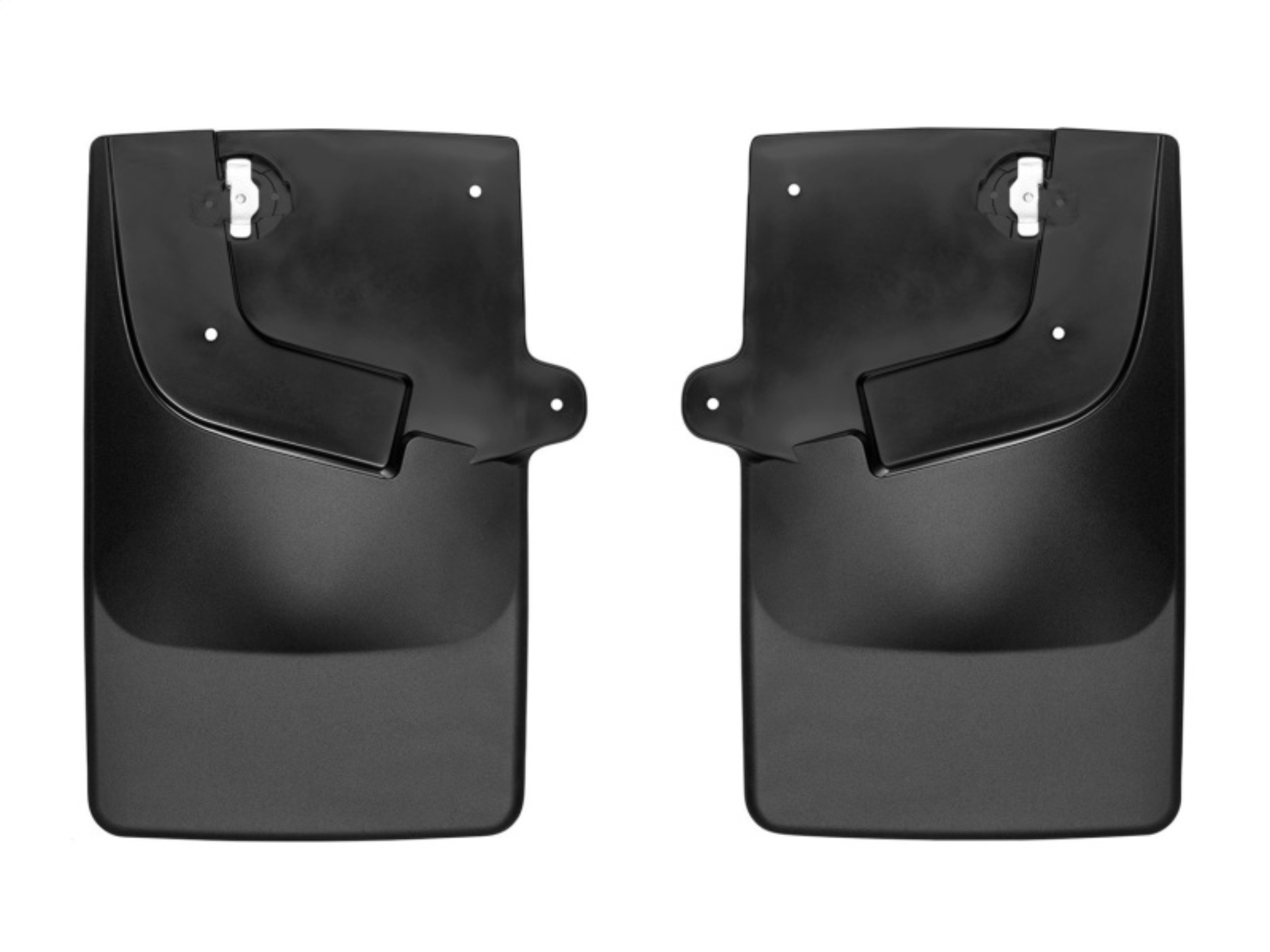 Picture of WeatherTech 2017+ Chevrolet Colorado No Drill Mudflaps - Black (ZR2 Model Only)