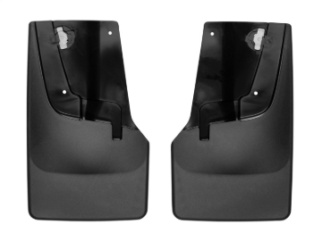 Picture of WeatherTech 2017+ Chevrolet Colorado No Drill Mudflaps - Black (ZR2 Model Only)